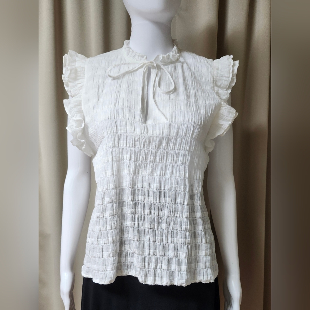 BB Dakota Seersucker Top